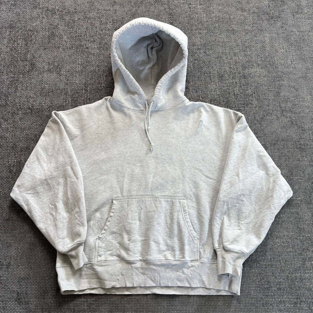 Tna Aritzia Cozy Fleece Mega Hoodie Womens 2 Heather Grey Oversized Sweatshirt